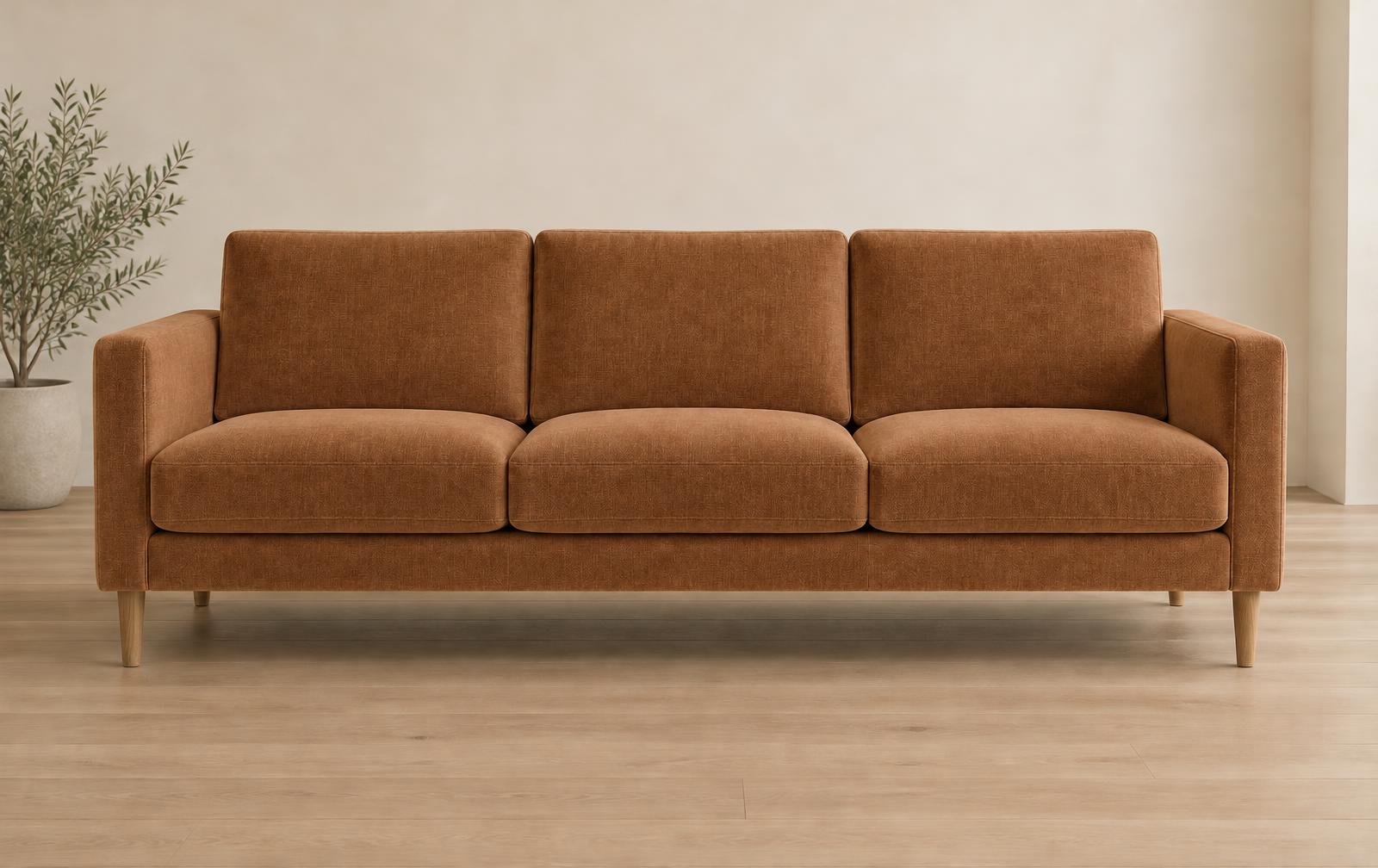 Illustrasjon av sofa i sofadesigneren